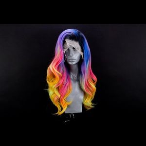 Rainbow Sunset Wig